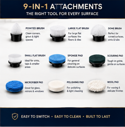 REVALYN™ PowerSpin 9-in-1 Scrubber