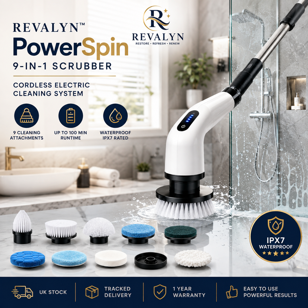 REVALYN™ PowerSpin 9-in-1 Scrubber